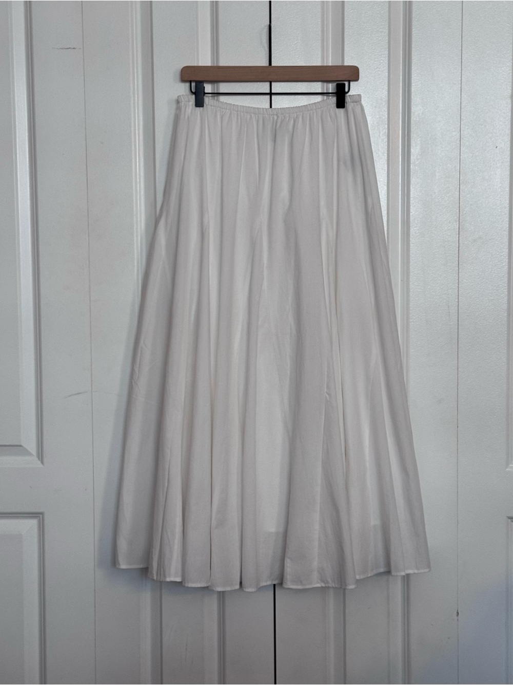 Jason Wu Quiet luxury White 100%Cotton
Maxi Skirt Size M Elastic Waist